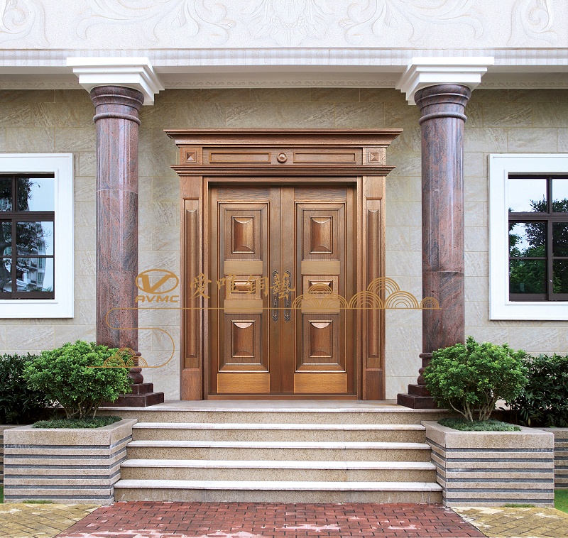 愛唯銅門對(duì)開門-神韻之美