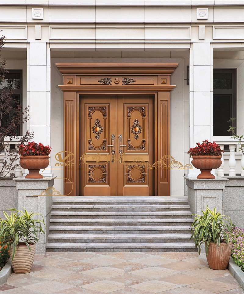 愛唯銅門對(duì)開門-威尼豪門