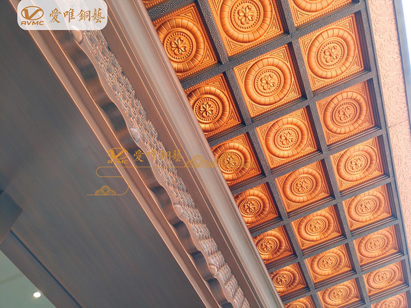 佛山南海銅門(mén)廠(chǎng)家愛(ài)唯銅藝