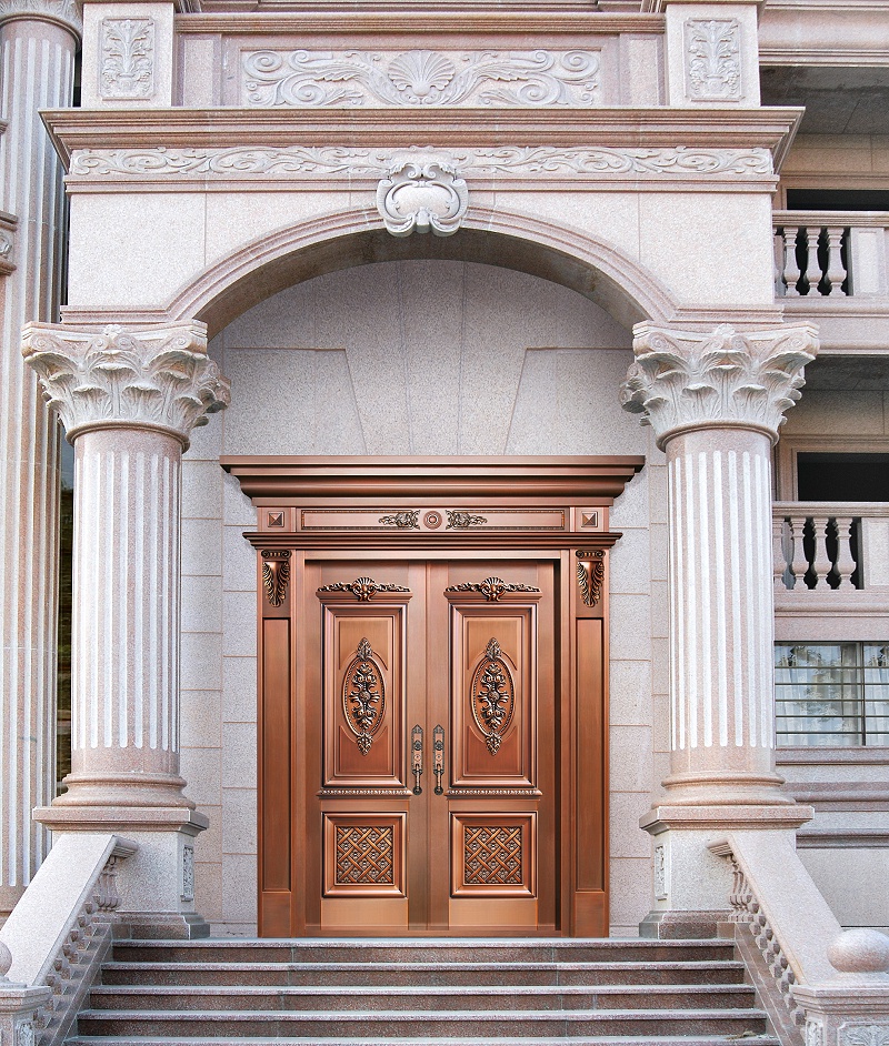 愛唯銅門-歐式對(duì)開門