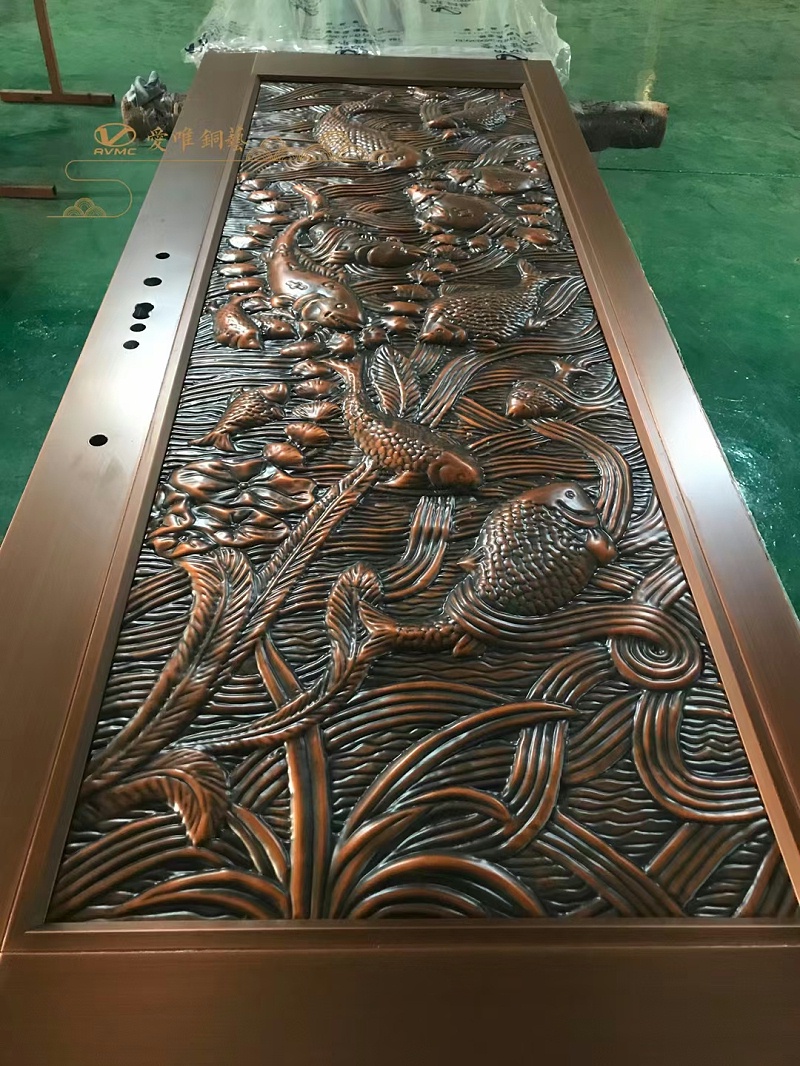 別墅銅門(mén)花件 (2)