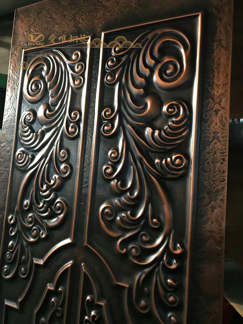 別墅銅門(mén)花件 (1)