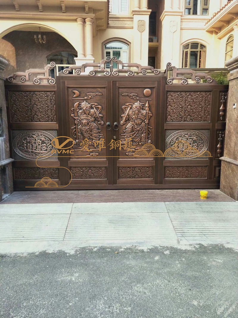 愛(ài)唯銅門(mén)庭院銅門(mén)