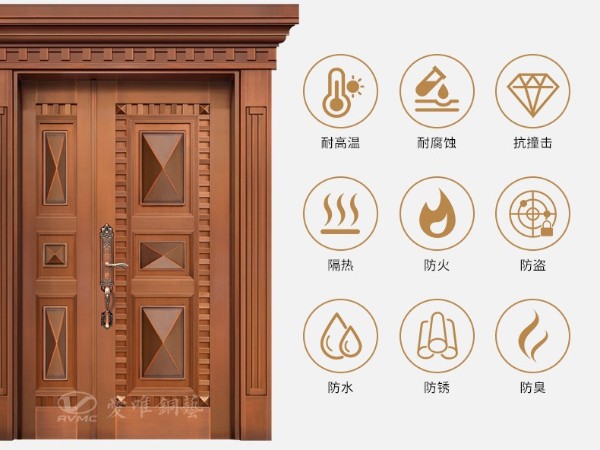 佛山別墅銅門愛唯銅藝品牌 愛唯銅門為何如此受歡迎？