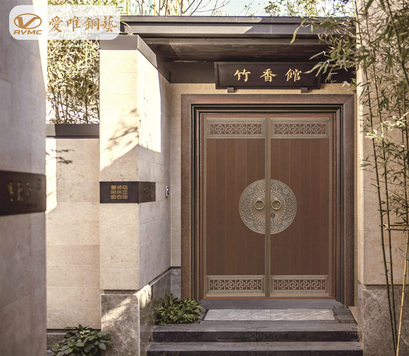 愛唯銅藝、銅門