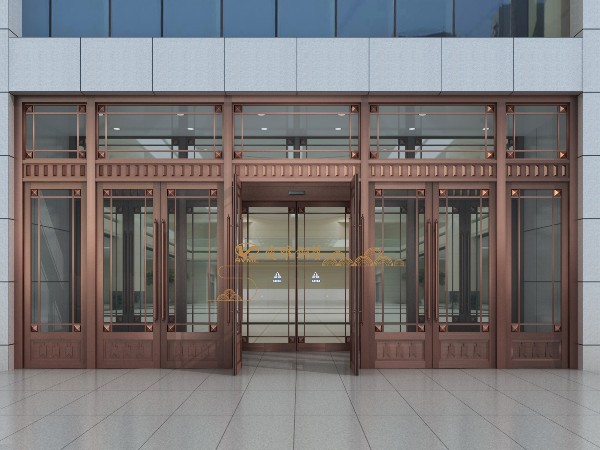 銅門定制廠家要注意銅門加工質量