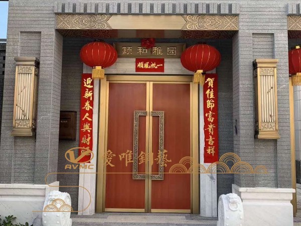 廣東別墅銅門廠家跟您說(shuō)保養(yǎng)別墅銅門