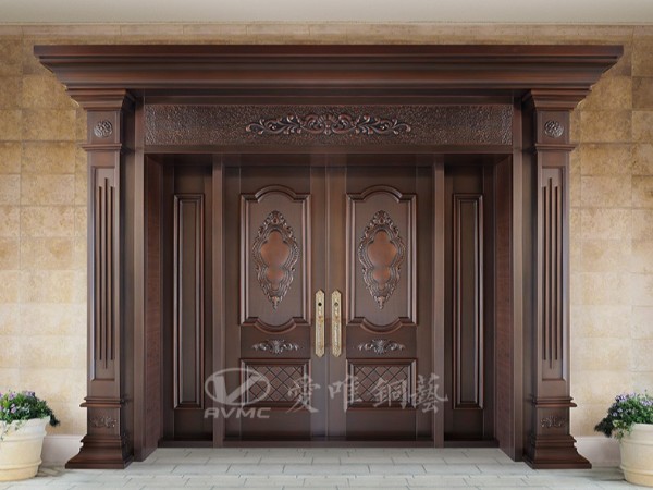 廣東佛山別墅銅門廠家提醒您，定制別墅銅門選擇正確的銅門廠家